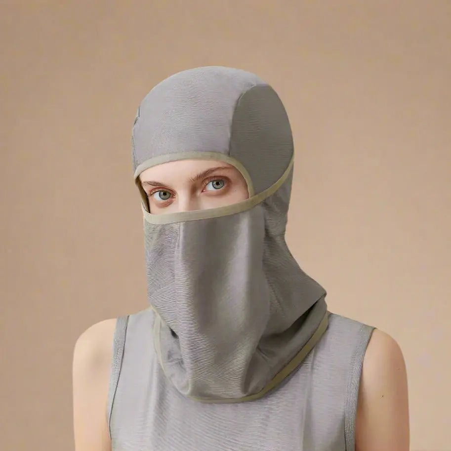 Electromagnetic Radiation Protective Head Hood Mobile Phone 5G Signal WIFI EMF Shielding 100% Silver Fiber Cap