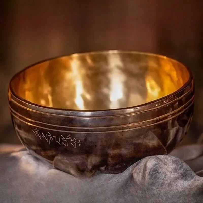 Nepalese Gold Bowl 432HZ - Health Inuit