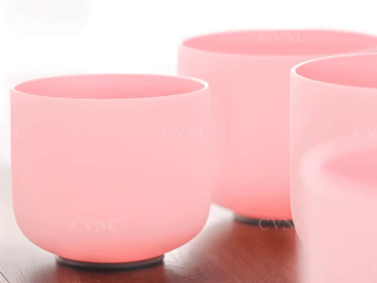 6 - 12” Pink Himalayan salt Bowls 432HZ - Health Inuit