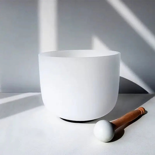 24' Inch WHITE QUARTZ BOWL - Health Inuit