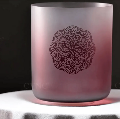 7” Bloomy Red Flower Bowl - Health Inuit