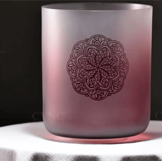 7” Bloomy Red Flower Bowl - Health Inuit