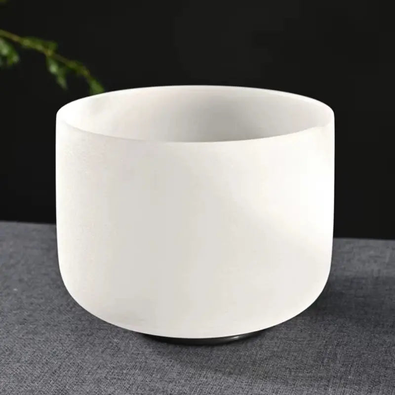 14” MEGA WHITE QUARTZ BOWL 432Hz - Health Inuit