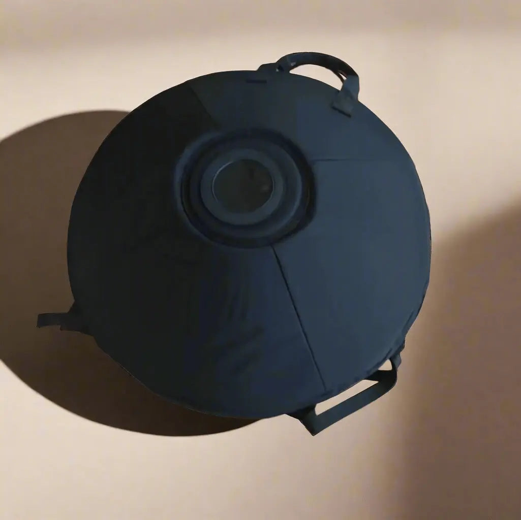 Grey Black Handpan Carrying Soft Case - Health Inuit
