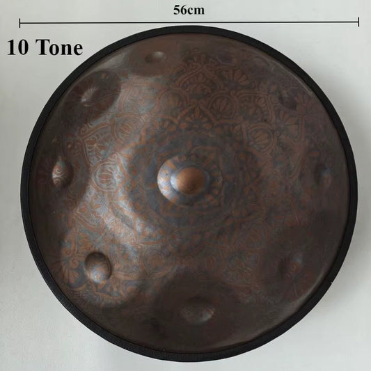 9 - 10 - 12 Tone Handmade SacredTone Aegean Healing Handpan - Health Inuit