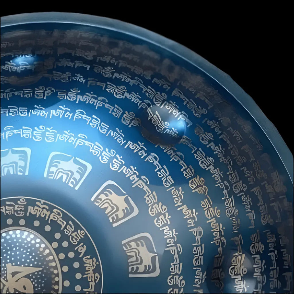 9 - 10 - 12 Tone Handmade SacredTone Aegean Healing Handpan - Health Inuit