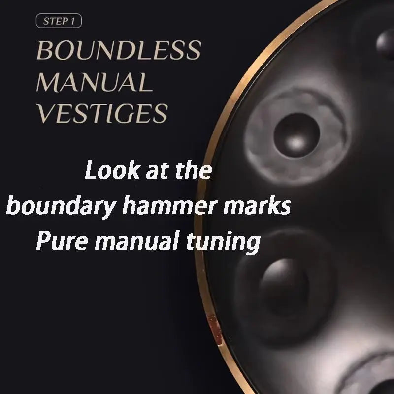 9 - 10 Tone Handmade SacredTone Aegean Healing Handpan - Health Inuit