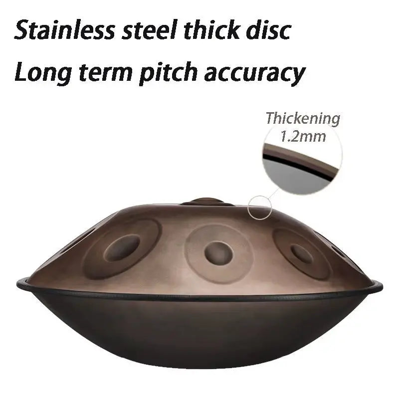 9 - 10 Tone Handmade SacredTone Aegean Healing Handpan - Health Inuit