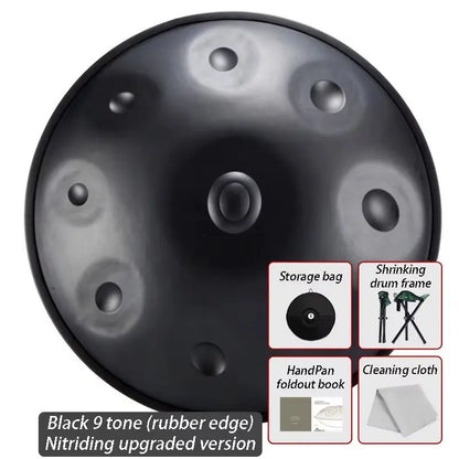 9 - 10 Tone Handmade SacredTone Aegean Healing Handpan - Health Inuit