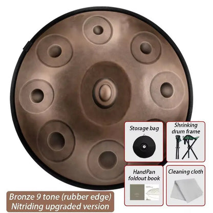 9 - 10 Tone Handmade SacredTone Aegean Healing Handpan - Health Inuit