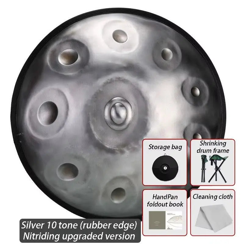 9 - 10 Tone Handmade SacredTone Aegean Healing Handpan - Health Inuit