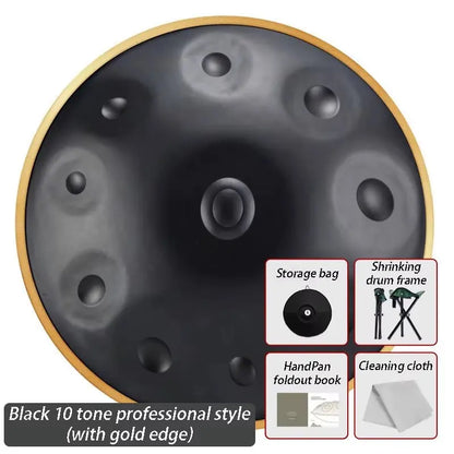 9 - 10 Tone Handmade SacredTone Aegean Healing Handpan - Health Inuit