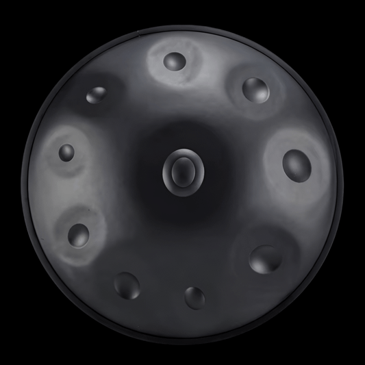 9 - 10 Tone Handmade SacredTone Aegean Healing Handpan - Health Inuit