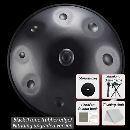 9 - 10 Tone Handmade SacredTone Aegean Healing Handpan - Health Inuit