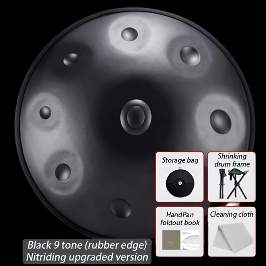 9 - 10 Tone Handmade SacredTone Aegean Healing Handpan - Health Inuit