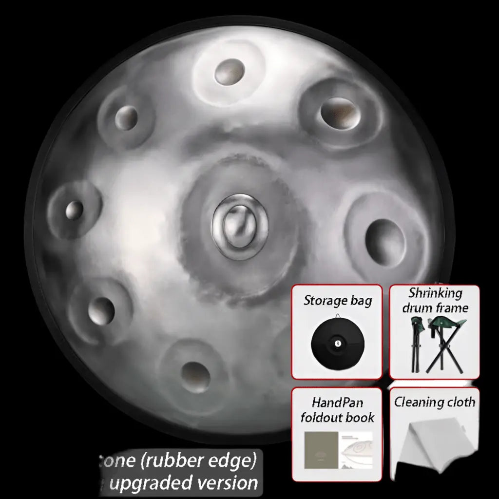 9 - 10 Tone Handmade SacredTone Aegean Healing Handpan - Health Inuit