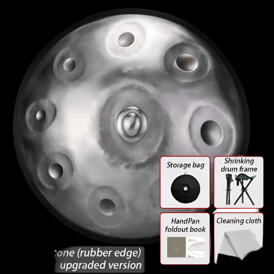 9 - 10 Tone Handmade SacredTone Aegean Healing Handpan - Health Inuit