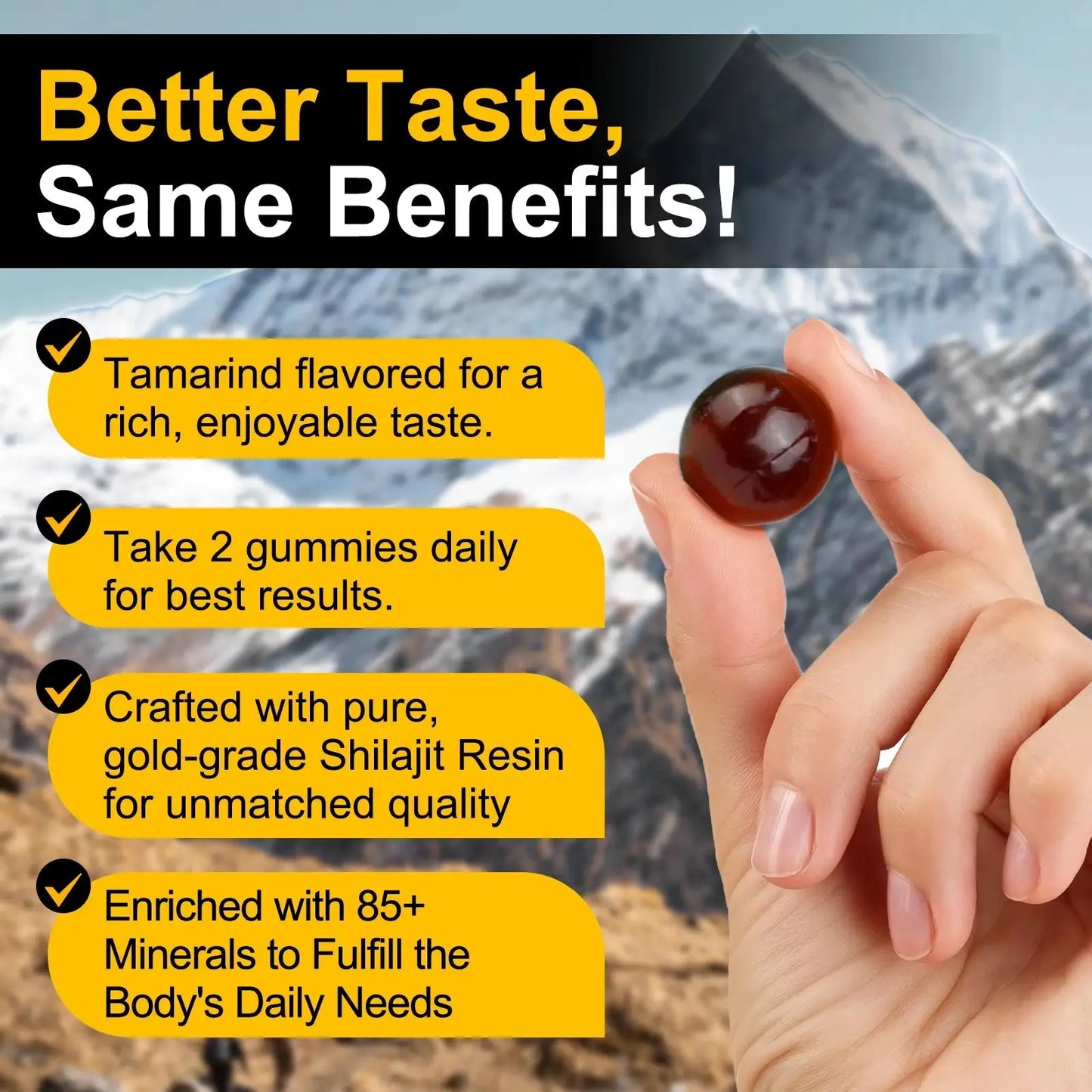 Pure Mountain Shilajit Clinical Grade Gummies - Health Inuit