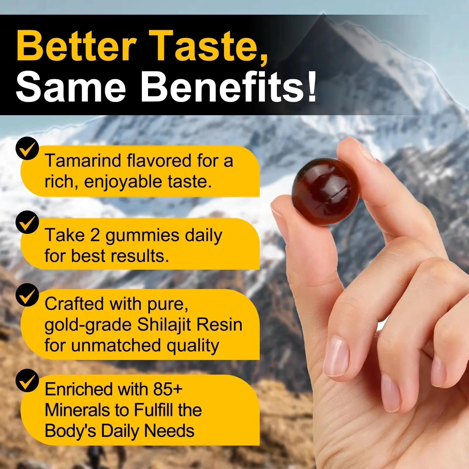 Pure Mountain Shilajit Clinical Grade Gummies - Health Inuit