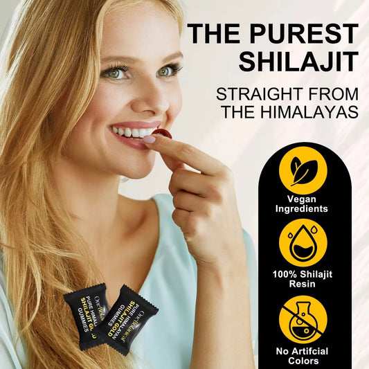 Pure Mountain Shilajit Clinical Grade Gummies - Health Inuit