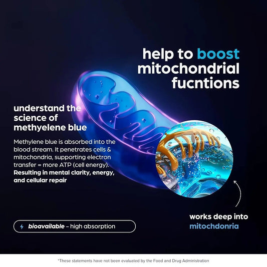 NeuroBlue Elixir™ Methylene Blue Pharmaceutical Grade - Health Inuit