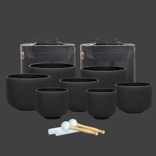 6 - 12” Black sand Bowl Set - Health Inuit