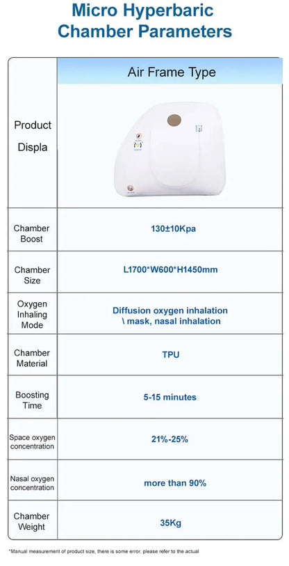 Mini - Hyperbaric Oxygene Chamber - Health Inuit