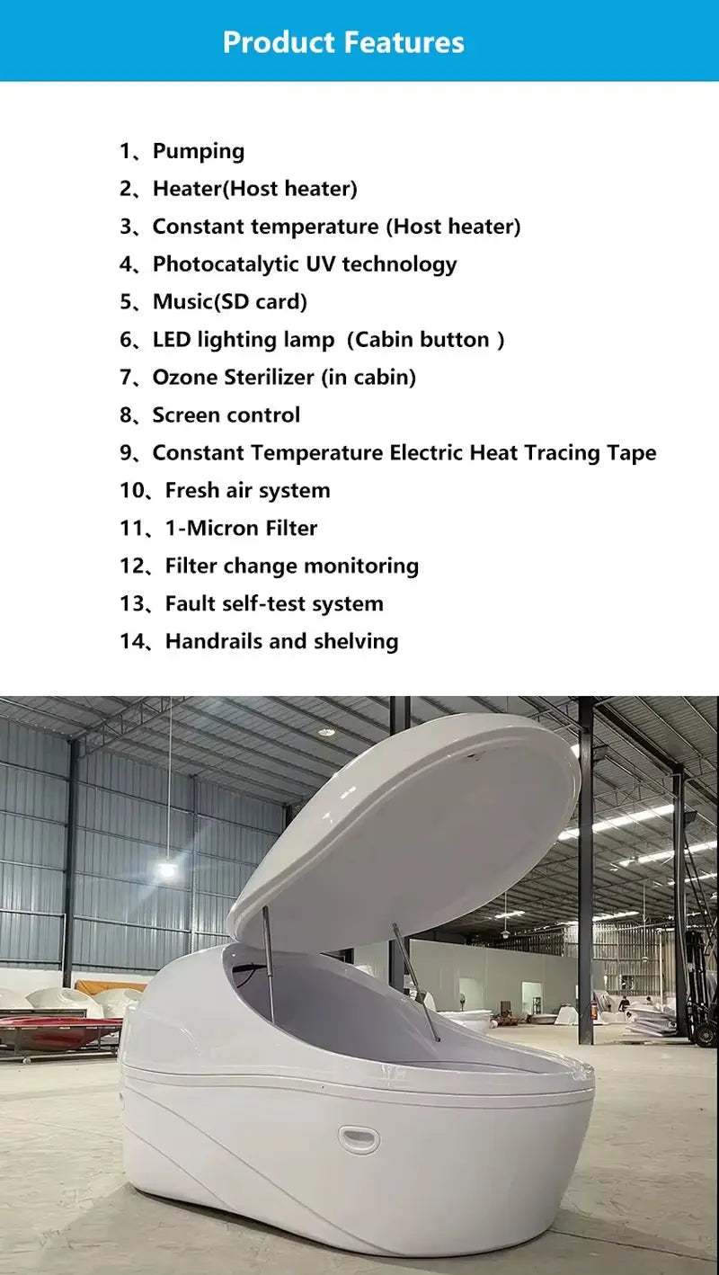 Float Tank Capsule - Health Inuit